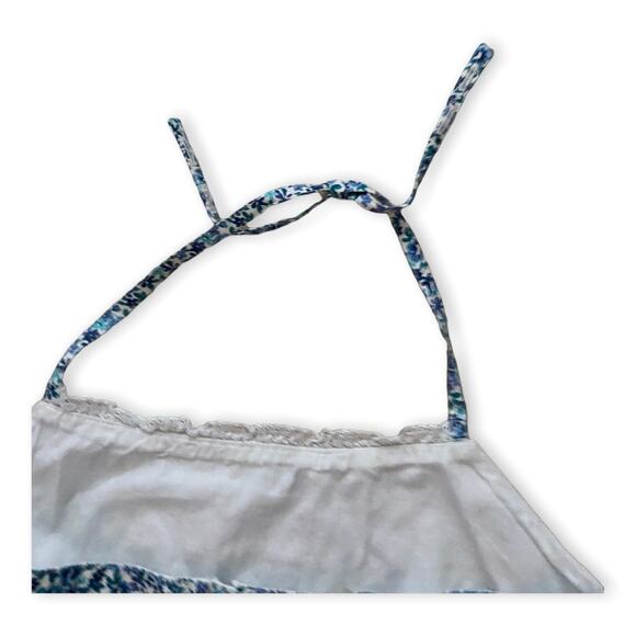 American Girl Girls Dress Size 8 Dress Like Your Doll Blue Flower Print Vintage - Picture 4 of 7